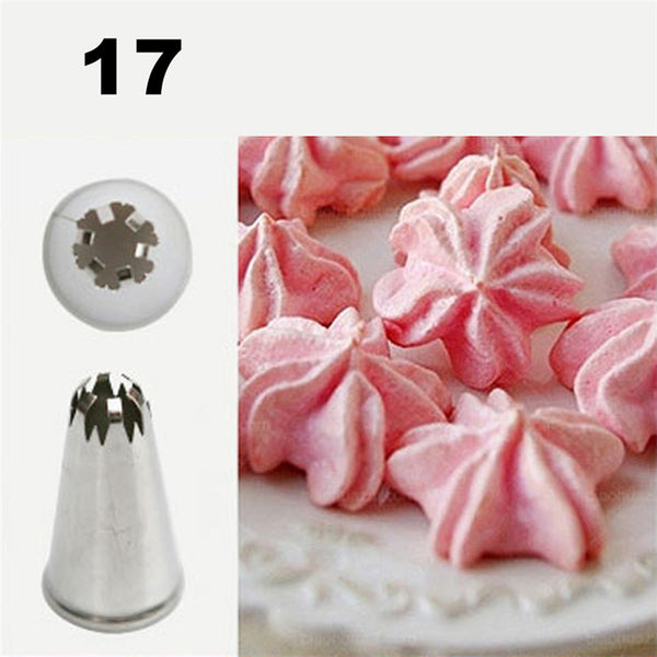 TTLIFE Metal Cream Nozzles Cake Decorating Tools Stainless Steel Icing Piping Nozzle Tips New Cake Fondant Decor Baking Tools