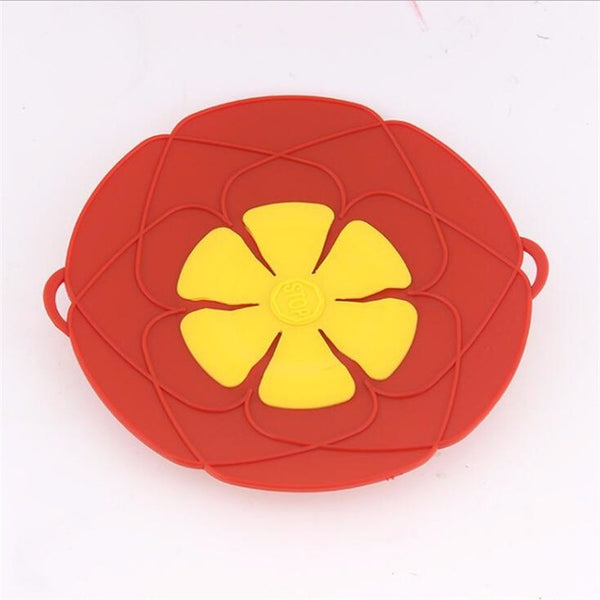 New Kitchen Gadgets Silicone Lid Spill Stopper Pan Cover 28.5cm Diameter Cooking Tools Pot Lids Utensil